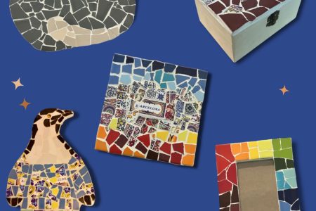 Experience Gaudi 2h : Create Your Own Trencadis-Style Mosaic in Barcelona