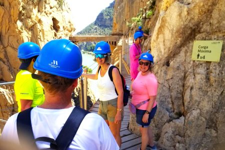 Caminito del Rey group trip with pick-up at Costa del Sol