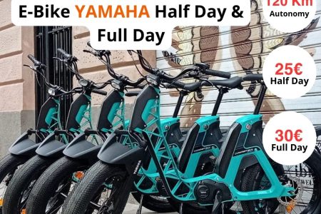 Yamaha Premium E-Bike Rental Half Day or Full Day (From 25€)