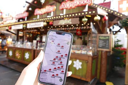 Track game on Christmas Markets in Budapest