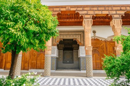 Marrakech: Ben Youssef Madrasa, Dar El Bacha and Medina Tour