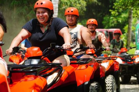 ATV Tour Through Fun Zone and Scenic Trek