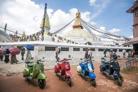 Scooty tour in Kathmandu