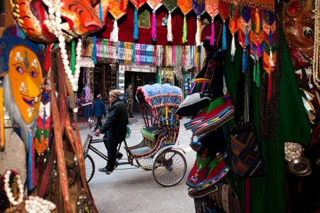 Rickshaw tour Kathmandu