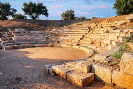 Explore Ancient Aptera and taste Cretan wine at Dourakis Winery.