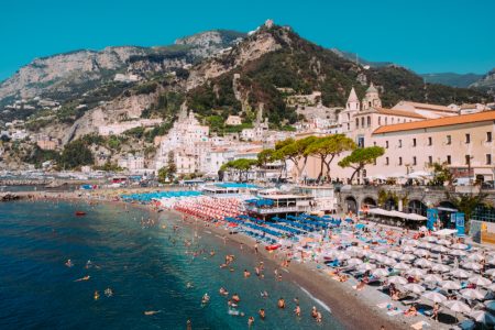 Grand tour to Sorrento, Positano and Amalfi in one day from Naples