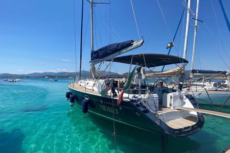 Sailing day in the Protected Marine Area of Tavolara from Porto San Paolo