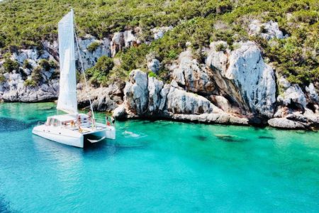 From Alghero: catamaran tour in the Porto Conte Park