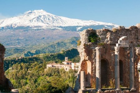 Exclusive Shore Excursion from Messina port to Taormina and Mount Etna