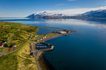 Arctic Coastline and Tröllaskagi (Troll) Peninsula