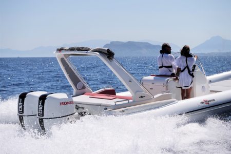 Full exclusive day by rubber boat in La Maddalena Archipelago and Caprera from Cannigione