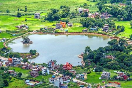 Short hike to White House (Bosan Danda) with Taudha sightseeing