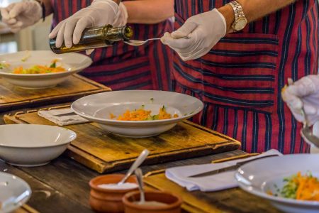 Pasta Cooking Class with Lunch or Dinner and Wine Tasting in San Gimignano countryside