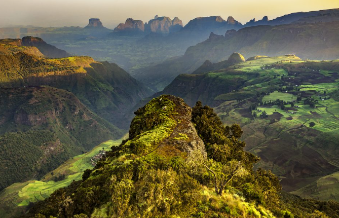 Day 6: Hike Simien Mountains – Return to Gondar